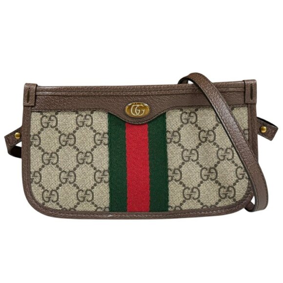 GUCCI Brown Shoulder Bag - Picture 1 of 7